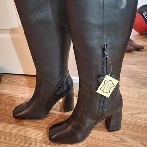 3 Inch Real Leather Boots